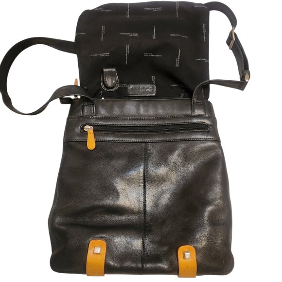 Derek Alexander Leather Black Cross Body - Picture 3 of 9